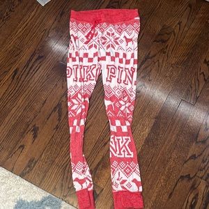 Pink pajama pants, size small